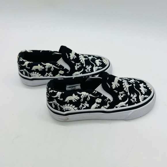 TOMMY BAHAMA BABY BOY SLIP ON SNEAKERS WITH DINOSAUR PRINT SIZE 6 - Picture 8 of 13